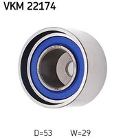 SKF VKM 22174 Umlenk-/FüHrungsrolle, Zahnriemen Rechts FüR Alfa Romeo Lancia