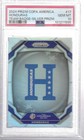 HONDURAS 2024 PANINI PRIZM COPA AMERICA TEAM BADGE SILVER #17 PSA 10 GEM POP 3