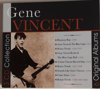 CD-BOX Gene Vincent Gene Vincent - 3 CD Collection / 6 Original Albums DIGIPAK