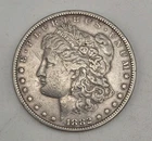1882 United States US MORGAN DOLLAR $1 Vintage SILVER Coin NO RESERVE