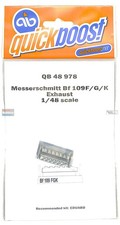 QBT48978 1:48 Quickboost Bf109F Bf109G Bf109K...