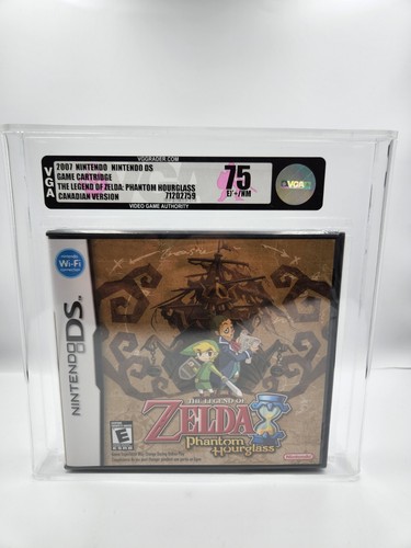 2007 Nintendo DS The Legend of Zelda: Phantom Hourglass Canadian Sealed VGA 75 - Picture 1 of 10