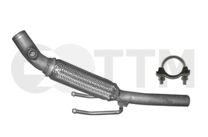 Tuyau avant pour Seat Mii 1.0 60-75cv d'échappement premium à haute durabilité thermomécanique