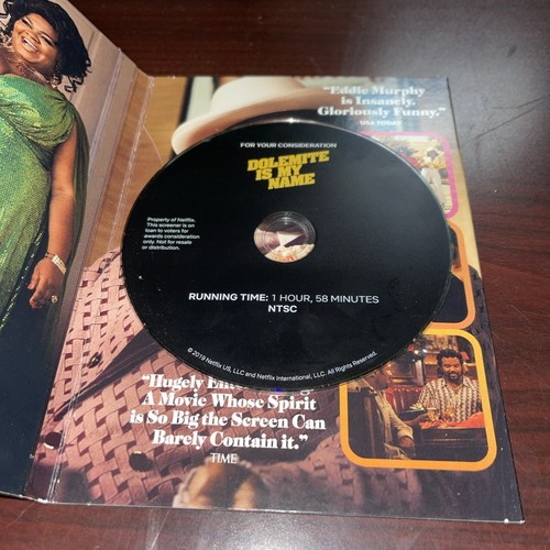 Dolemite Is My Name DVD FYC Full-Length Screener 2019 Eddie Murphy - Bild 2 von 4