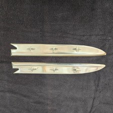 1951 Pontiac Star Chieftain Left Right Front Fender Trim Molding Hardtop Coupe