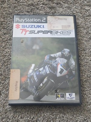 SUZUKI TT SUPERBIKES REAL ROAD RACING PS2 SONY PLAYSTATION 2 GAME & CASE 2005
