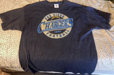 San Diego Chargers Vintage NFL TEAM APPAREL MEN'S XL T-SHIRT 