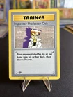 Pokemon Card - Imposter Professor Oak 1st Edition Base Set Shadowless 73/102