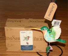 Jim Shore, Heartwood Creek, Nature's Meadow HUMMINGBIRD Ornament (6014421)