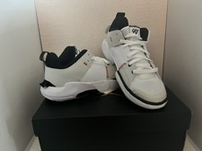 Jordan One Take 5 GS Basketball Low Top Sneakers White/Black/Red 6Y FD2338