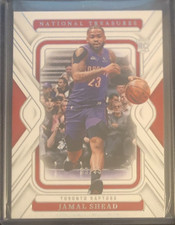 2024 National Treasures JAMAL SHEAD Rookie Card RC /75 #82 Raptors
