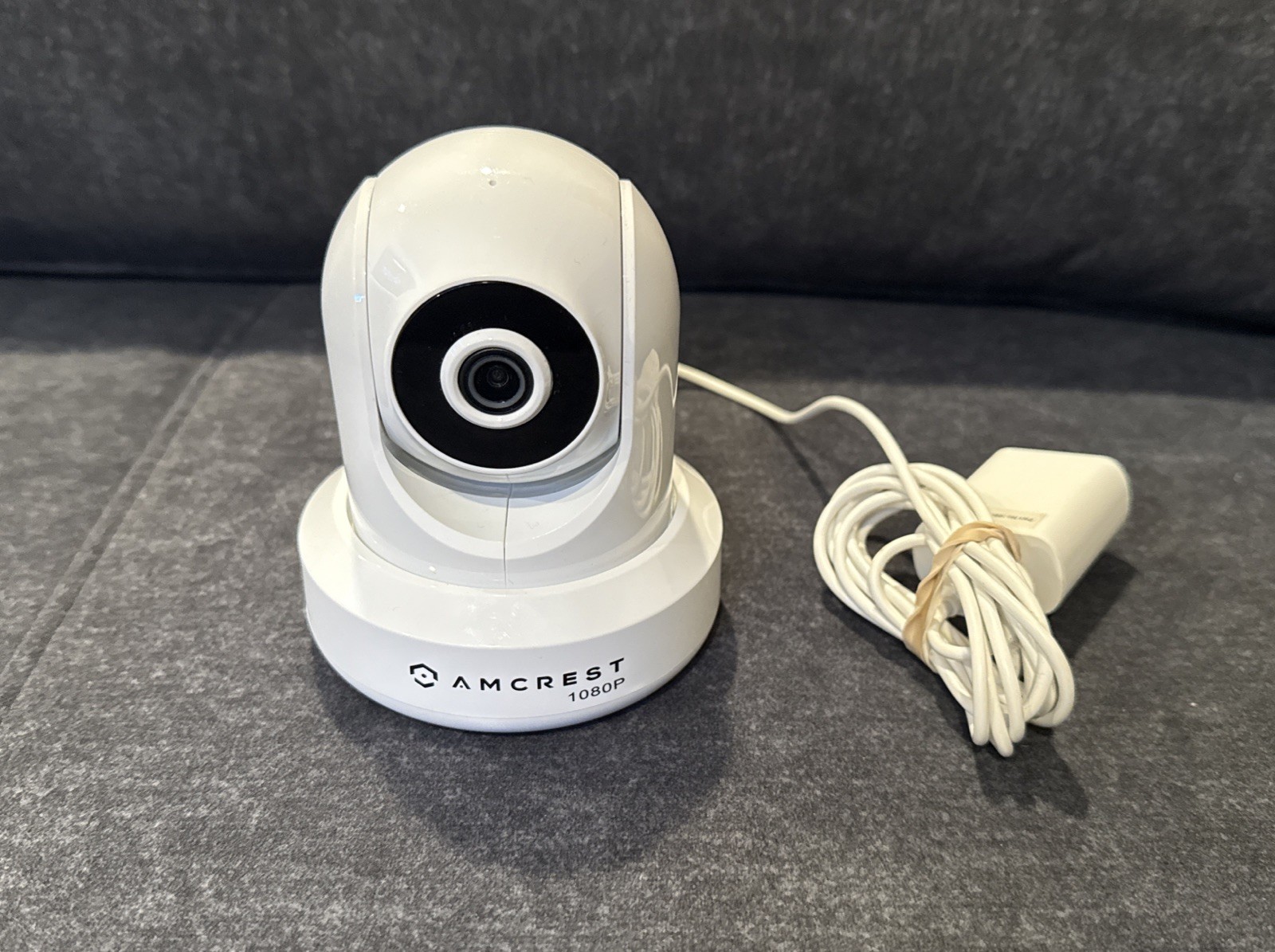 Amcrest Pro HD White 1080P WiFi Wireless IP Network Security Camera V3! ~ Works!