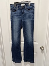 BKE Buckle Womens 30 Payton Bootcut Universal Fit Jeans Blue Mid Rise 26x31.5