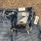 NWT Old Navy Women’s Blue Denim Shorts High Rise Slouchy Straight 4 — photo 4