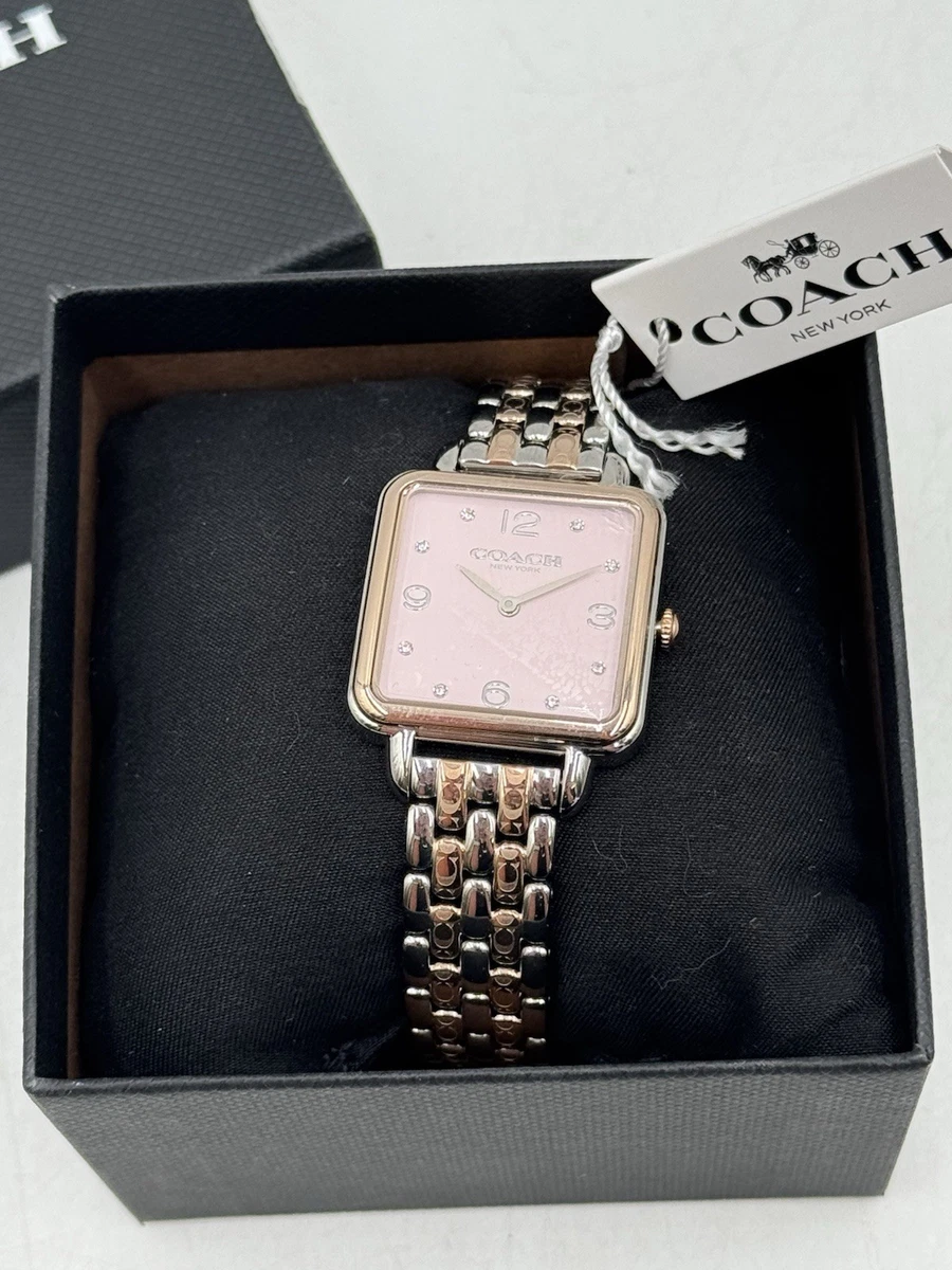 Coach Stainless Steel Case Square Wristwatches | eBay display picture 3