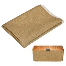 Speaker Grill Cloth 79" x 58" - Dustproof Speaker Fabric, Brown