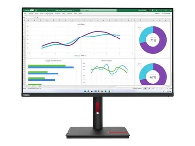 Lenovo ThinkVision T32h-30 Monitor (31.5'')QHD USB C IPS Büro Display NEU