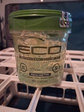 Eco Style Professional Styling Gel Olive Oil Max Hold Water Based 16oz All Hair