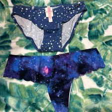 2 Pairs Of Victoria  s Secret Pink Panties,M,NWT