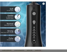 SEJOY Water Flosser Electric Professional Teeth Gums Braces 5 Settings 5 Tips