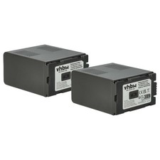 2x Batería para Panasonic AG-AC90 AG-AC8pj AG-AC8ej AG-AC8 AG-AC90ej 5400mAh