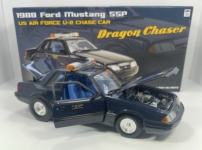 Miniature GMP 1/18 Ford Mustang Special Service 1988 - Collection - Très Bon état