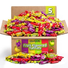 Mini Taffy Candy, 5 Pounds, Approx. 280 Pcs.,...