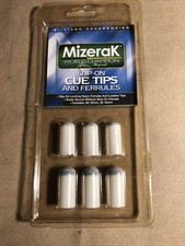 Steve Mizerak - Slip on Cue Tips New - 3-12mm And 3-13mm