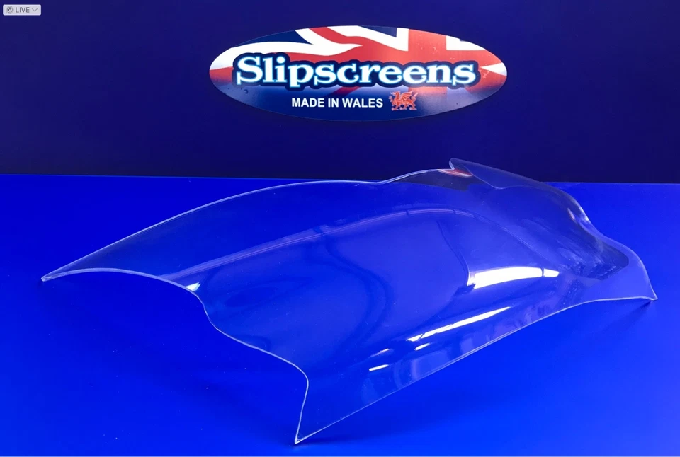 Protector de faros TRIUMPH TROPHY 1200 1200SE 2013-2018 TRANSPARENTE, hecho en Reino Unido, Foto 2 de 4