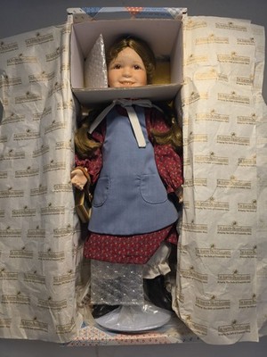 Ashton Drake Little House on the Prairie Laura  Ingalls Wilder w/ Box