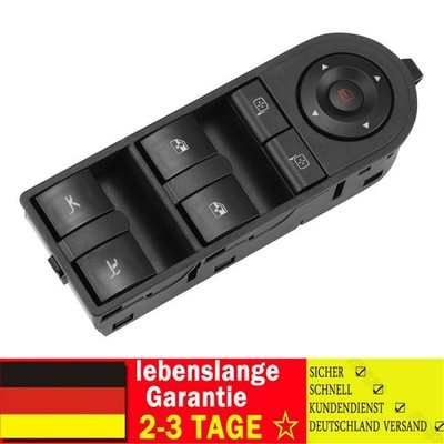 Power Window Switch Driver Side Switch für Vauxhall Opel Window Regulator Switch