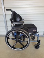 Quickie 2 Wheelchair 16"x20" NO LEG REST Folding Used 16" X 20"