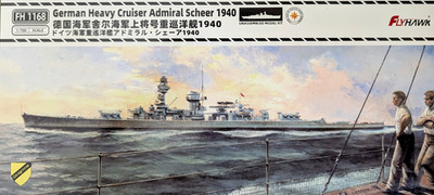 Flyhawk FH 1168 - 1:700 ADMIRAL SCHEER 1940 German Heavy Cruiser