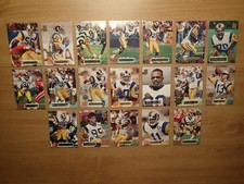 St. Louis Rams Team Set-1994 STADIUM CLUB SUPER BOWL-19 Cards /$47 eBay Value