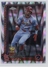 2025 Topps Chrome RayWave Refractor Masyn Winn #244 pi4