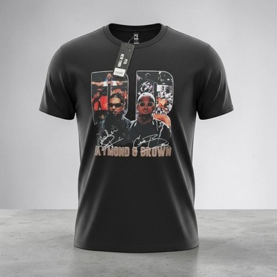 Usher Raymond and Chris Brown Concert T-Shirt in Black