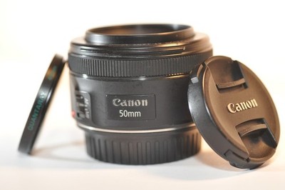 Canon EF 50mm f/1.8 STM PRIME FX lens NICE for EOS 630 Rebel T8 90D 80D 5D 6D 7D