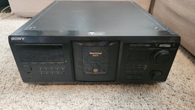 Sony CDP-CX455 400 CD Player Changer -No Remote - Works With Door