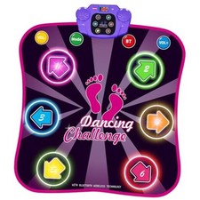 Kids Dance Mat for Girls - Toys for 4 5 6 7 8-10 Year Old Girl Birthday Gifts