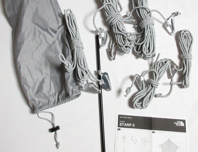 THE NORTH FACE Tarp Starp 5 NV22200 color Meld Gray One Size