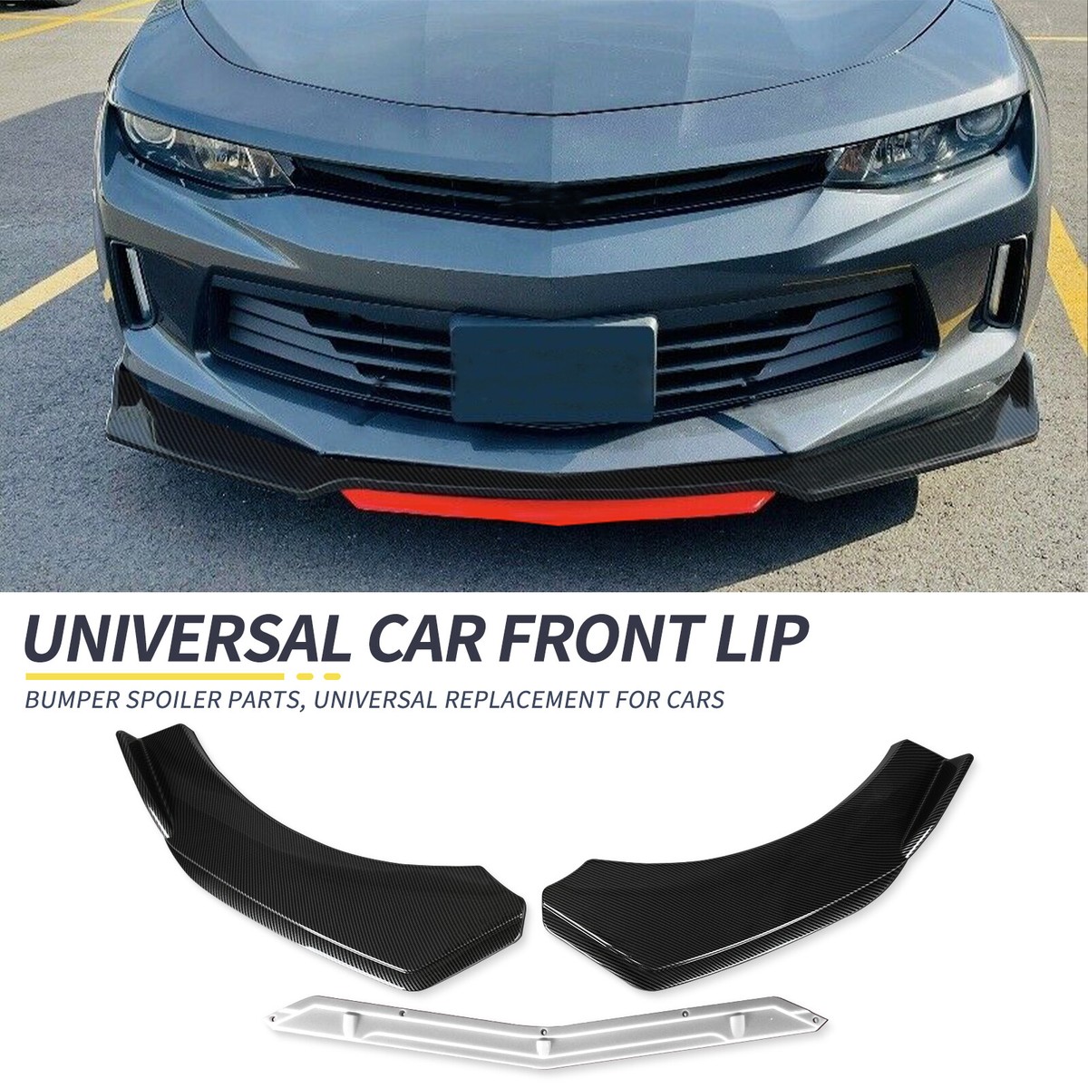 For Honda Odyssey Van Front Bumper Lip Spoiler Splitter Chin