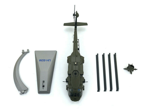 AF1 1/72 Scale US UH-60 Black Hawk HSC-2 Utility Helicopter Diecast Finished - Picture 10 of 10