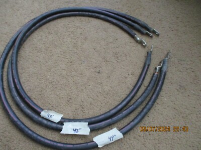 Thomas & Betts #1 Copper AWM-VW-1   80 degree Stranded Cables: Lot of 3, 600V