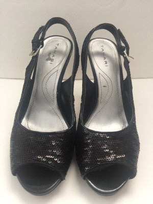 Slingback Heels Open Toe Tahari Shoes Lord And Taylor Women's