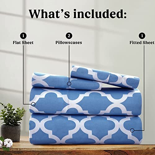 Lux Decor Queen Sheet Set, 6-Pc Cooling Bed Set, Assorted Colors , Sizes - Picture 50 of 66