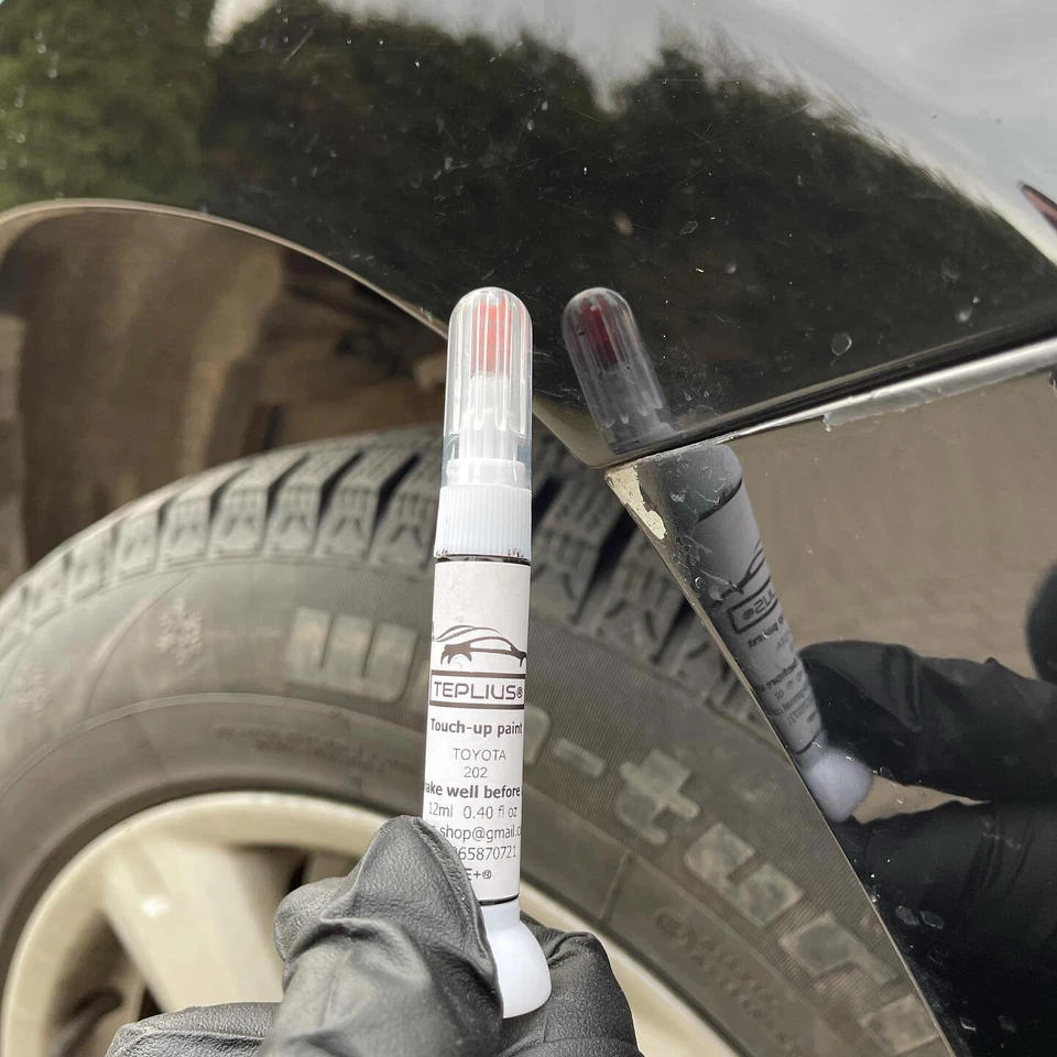 Caneta de tinta retoque com pincel para Chevrolet Spark Pearl Pink GQL - Imagem 2 de 4