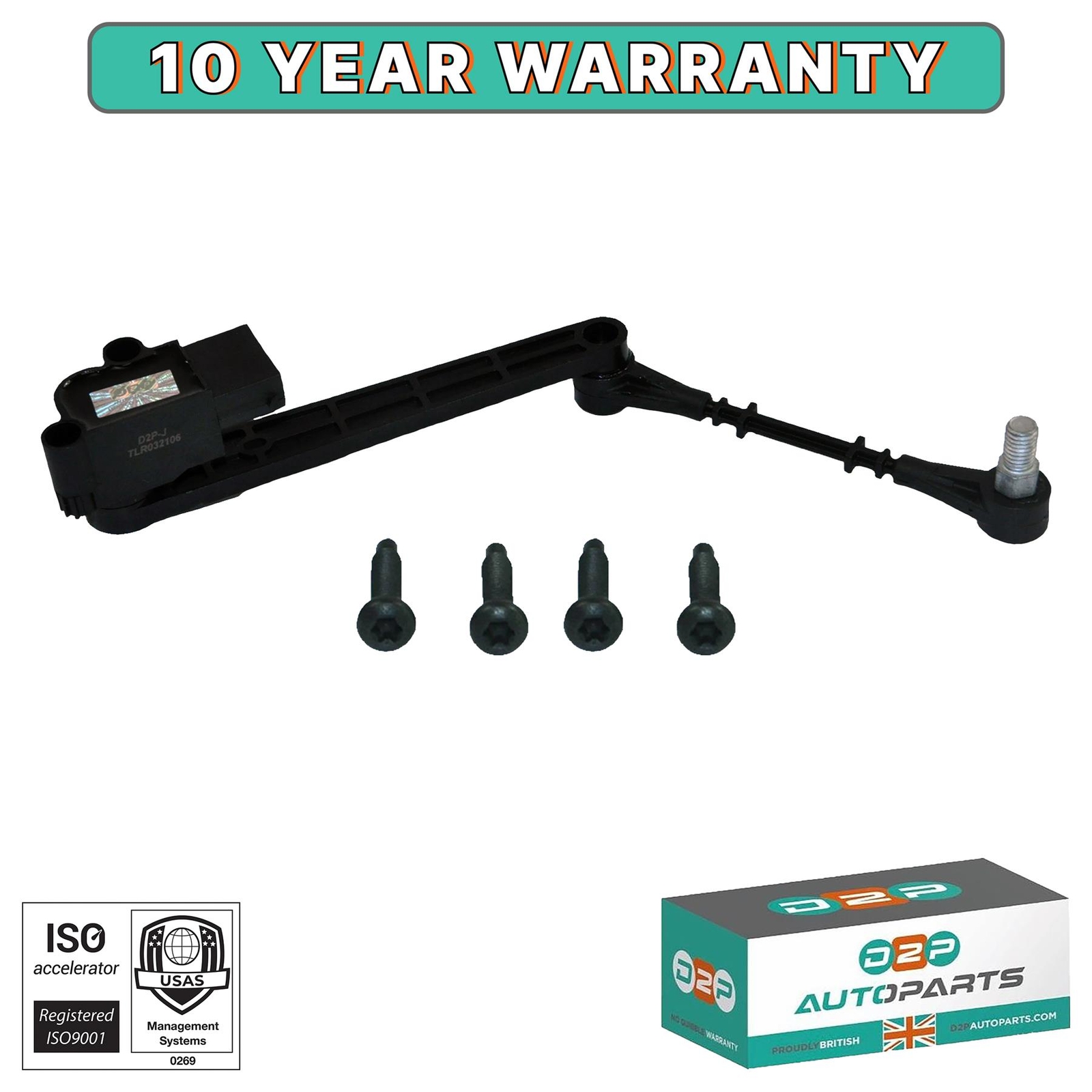 REAR AIR SUSPENSION HEIGHT LEVELLING SENSOR FOR RANGE ROVER MK3 L322 LR032106