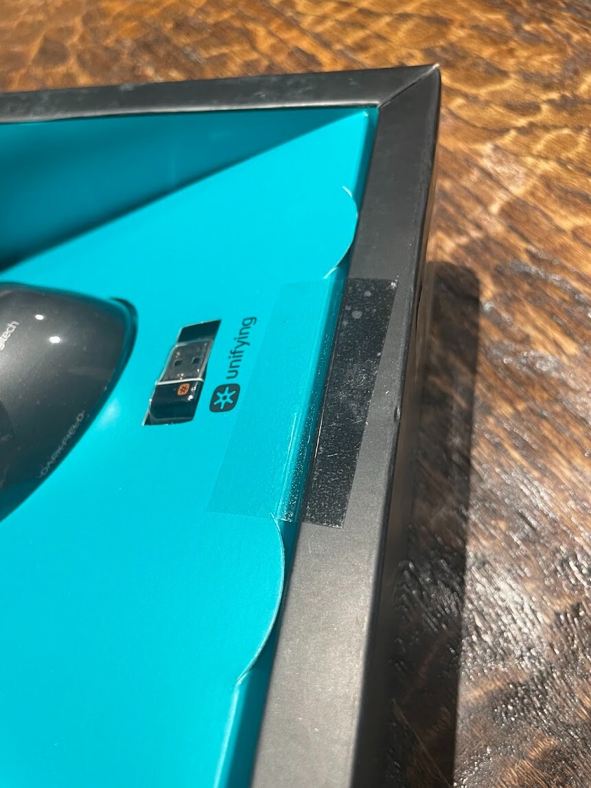 Logitech MX Revolution Cordless Laser Mouse MRBQ124 for sale