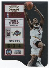 2010-11 Playoff Contenders Patches Die Cuts Gold #77 Ramon Sessions 51/99