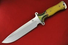 Busse Custom Team Gemini .26" Saber Satin INFI, G10 G-rexed Yellow Spalted Maple